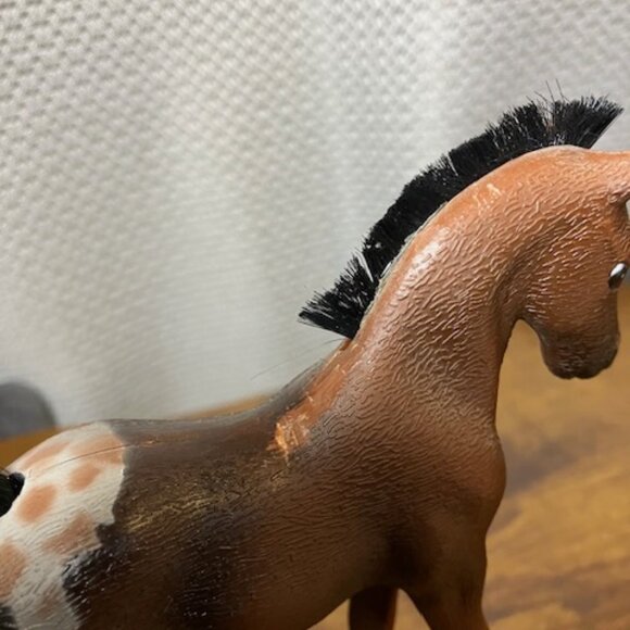 Grand Champion Bay Appaloosa Colt "Starfinder" Figurine/Toy & Blanket by Empire - Picture 6 of 6